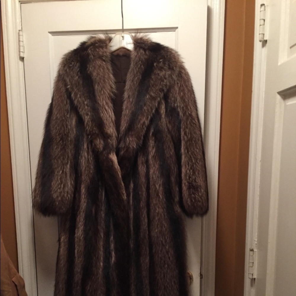 Raccoon coat